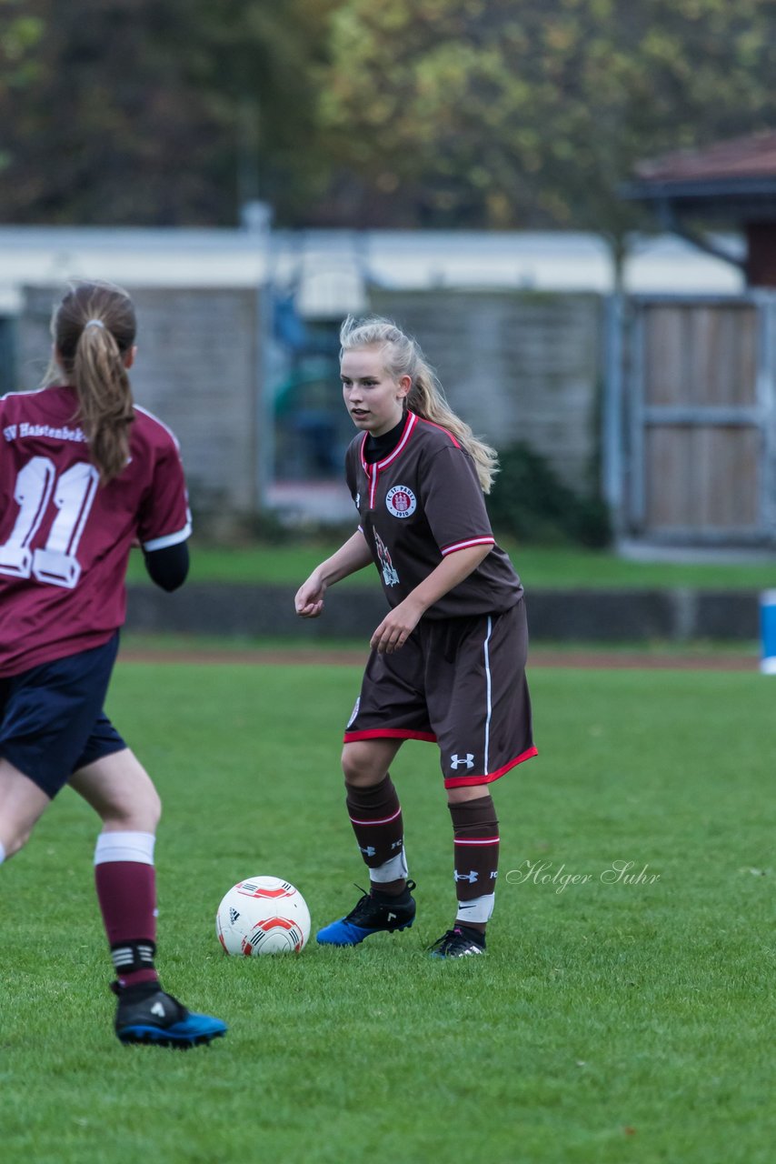 Bild 83 - C-Juniorinnen Halstenbek-Rellingen - St.Pauli : Ergebnis: 0:5